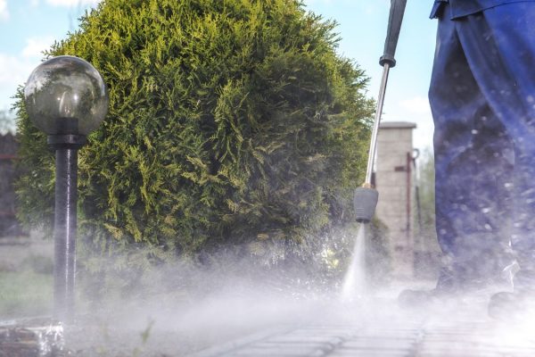 Pressure washing